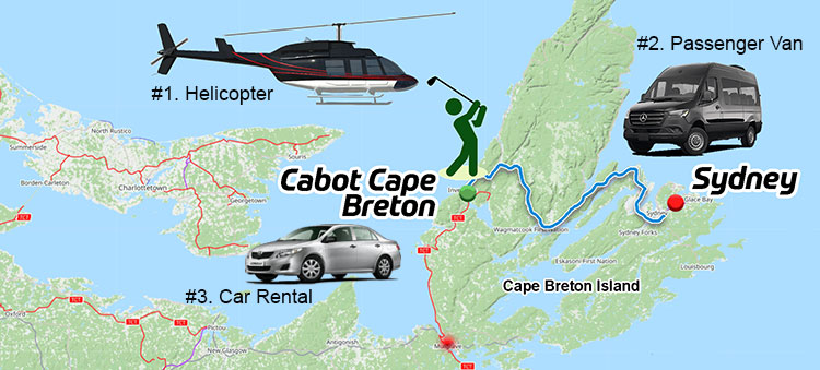 Cabot Links Helicopter Flights